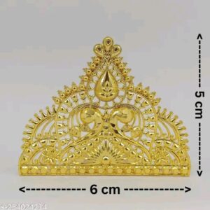 Golden Bridal Mukut