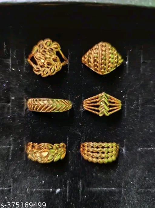 Finger Ring 6 Pcs