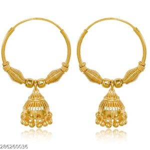 Important Gold Hoop Earring Baali