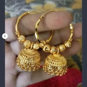 Important Gold Hoop Earring Baali