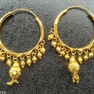 Important Gold Hoop Earring Baali