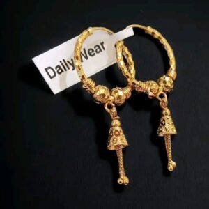 Important Gold Hoop Earring Baali