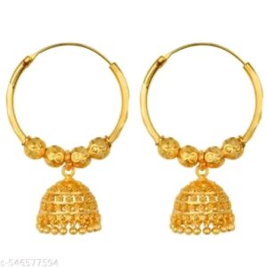 Important Gold Hoop Earring Baali
