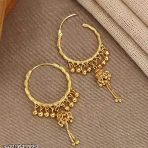 Important Gold Hoop Earring Baali