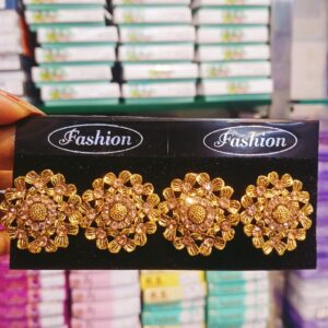 Modern Earrings Studs 4 Pcs