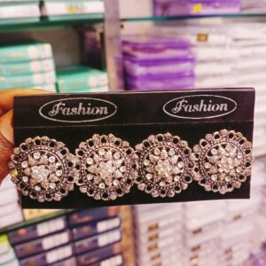 Modern Earrings Studs 4 Pcs
