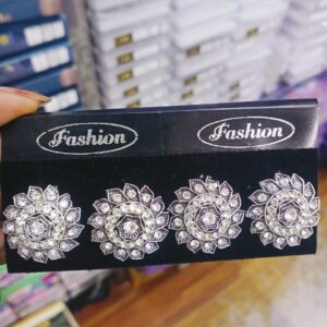 Modern Earrings Studs 4 Pcs