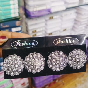 Modern Earrings Studs 4 Pcs