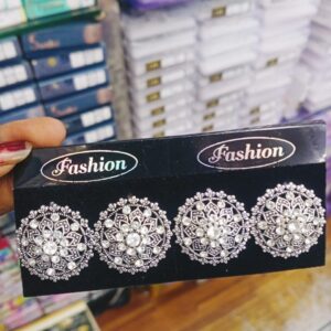 Modern Earrings Studs 4 Pcs