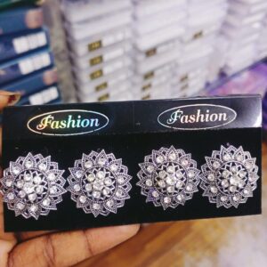 Modern Earrings Studs 4 Pcs