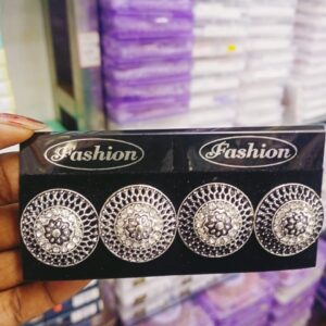 Modern Earrings Studs 4 Pcs