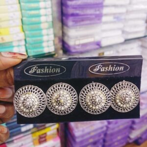 Unique Earring Studs 4 Pcs