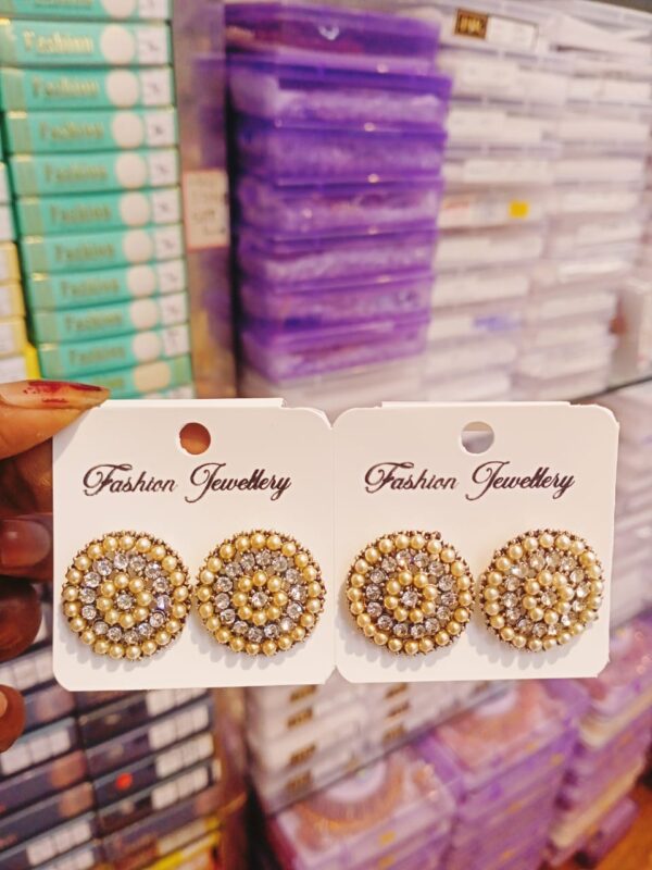 Unique Earring Studs 2 Pcs