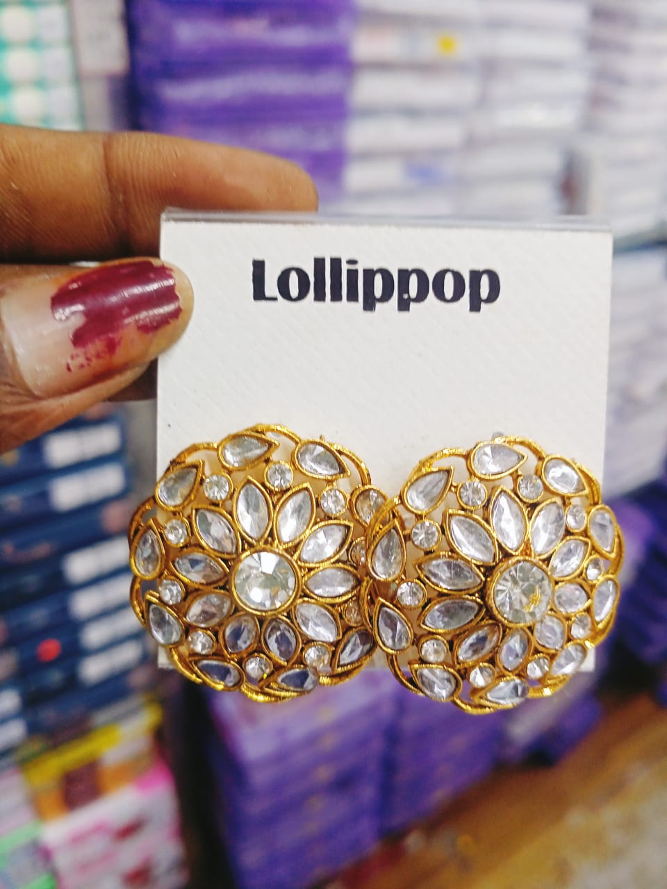 Fancy Top Earring