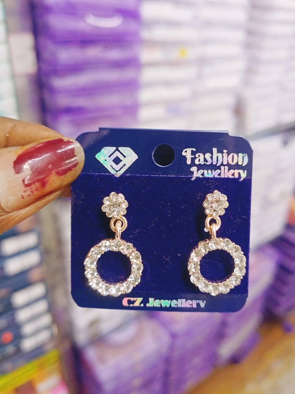 Fancy Top Earring