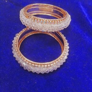 Fancy Moti Bangle 2 Pcs