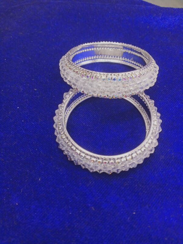 Fancy Moti Bangle 2 Pcs