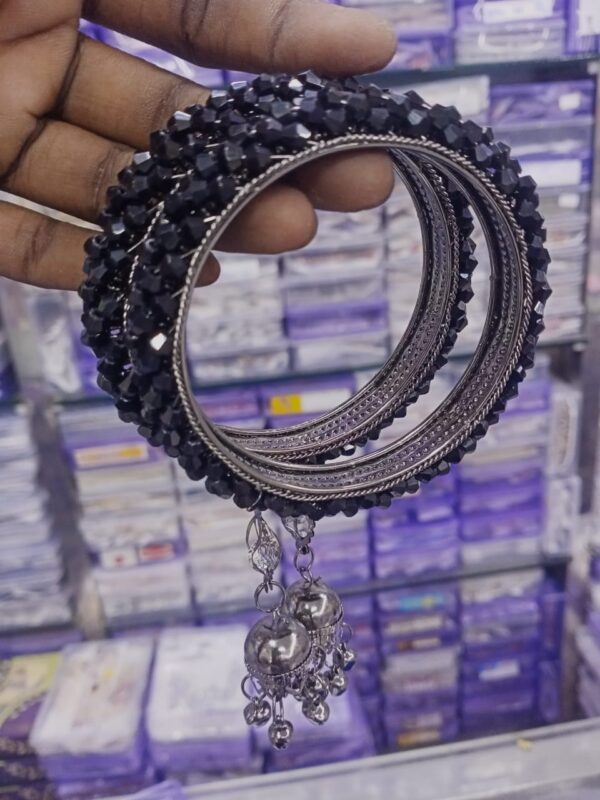 Fancy Moti Bangle 2 Pcs