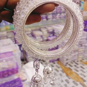 Fancy Moti Bangle 2 Pcs