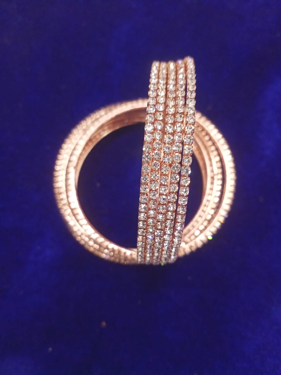 Fancy Moti Bangle 2 Pcs