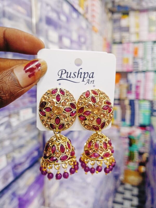 Unique Jhumka Studs