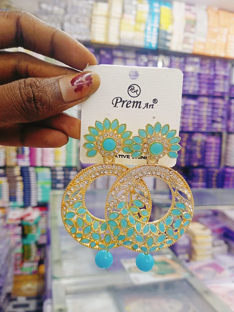 Unique Jhumka Studs