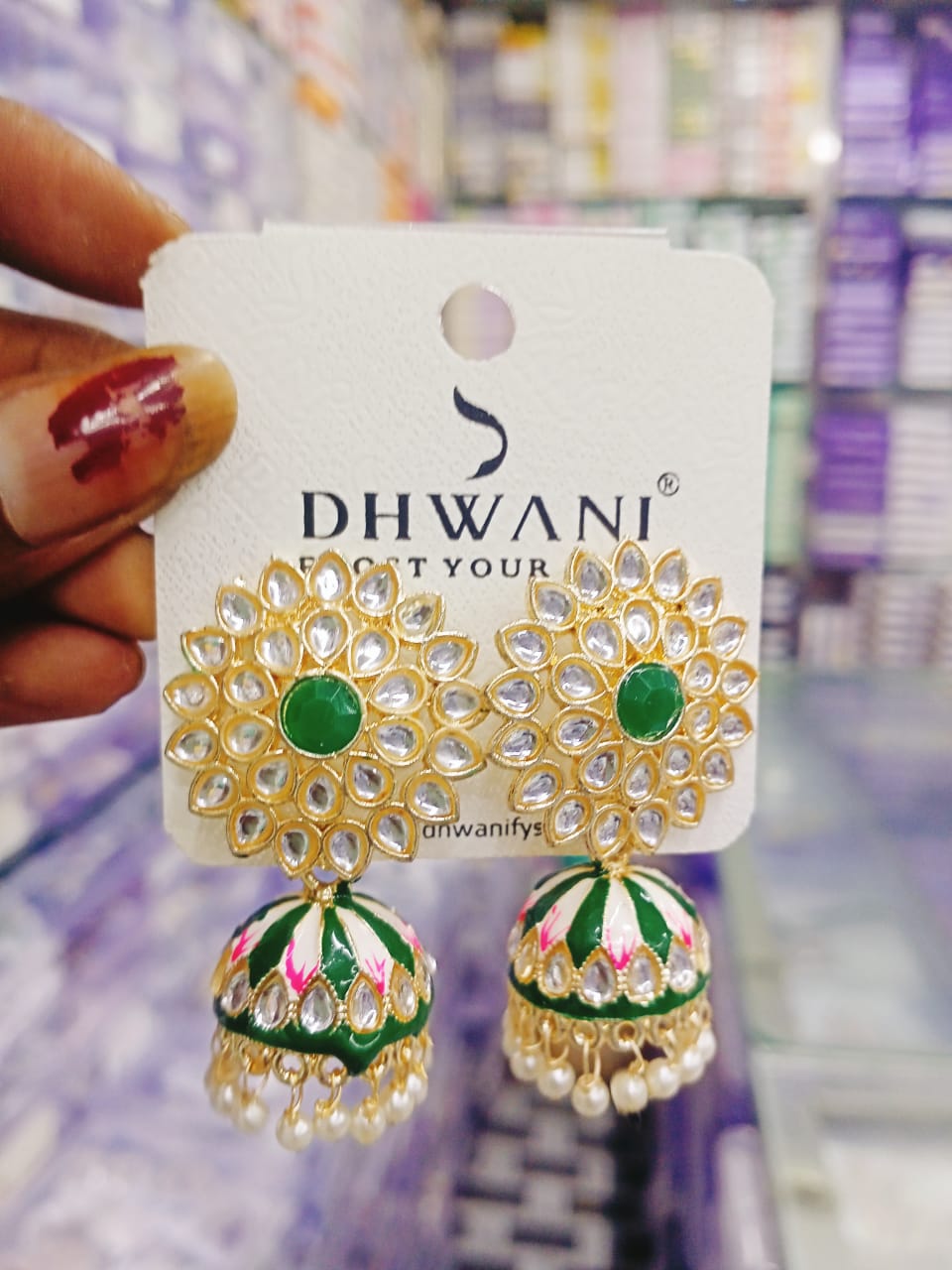 Unique Jhumka Studs