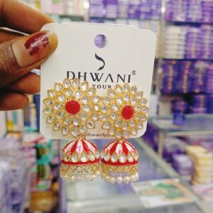 Unique Jhumka Studs