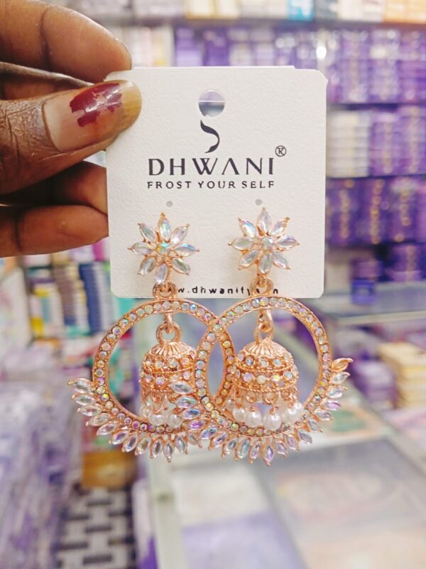 Modern Jhumka Studs