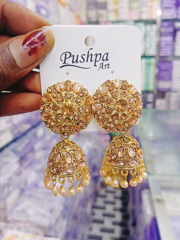 Modern Jhumka Studs