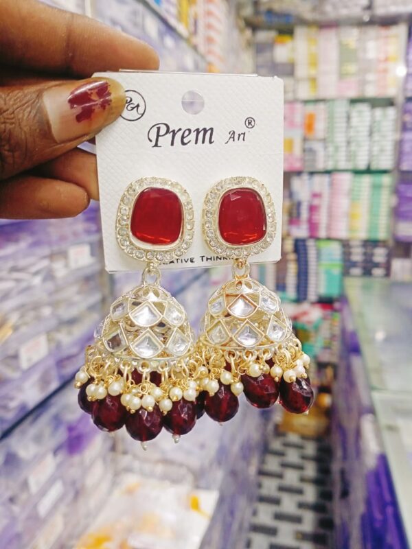 Modern Jhumka Studs