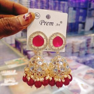 Modern Jhumka Studs