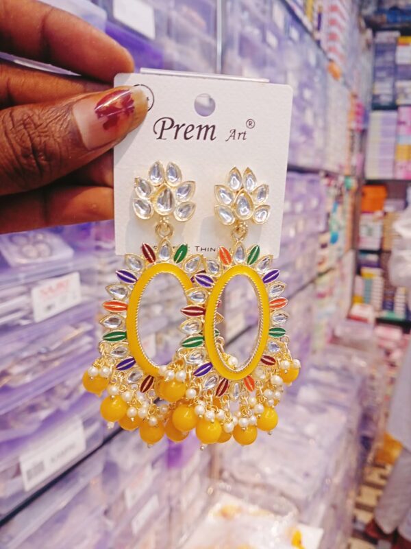 Modern Jhumka Studs