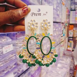 Modern Jhumka Studs