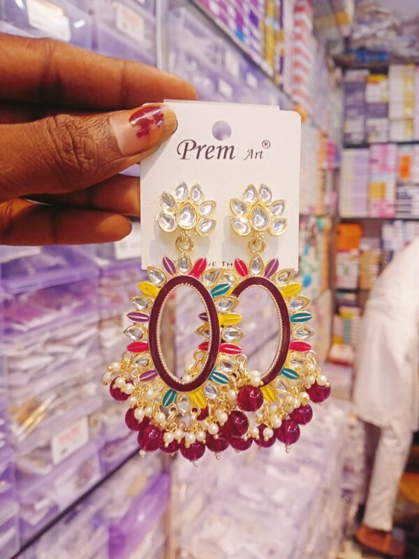 Modern Jhumka Studs