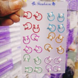 Top Earrings for girls combo pack 24pcs