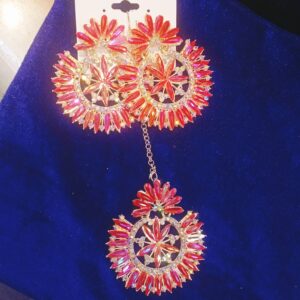 Earring with Mangtika