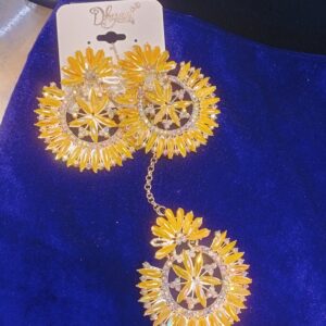 Earring with Mangtika
