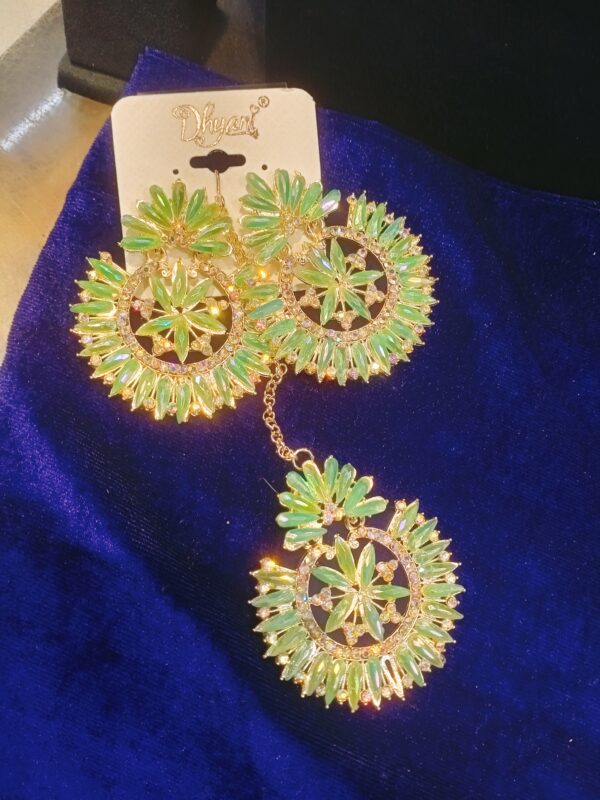 Earring with Mangtika
