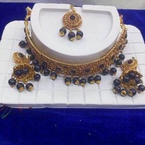 necklace set black colour