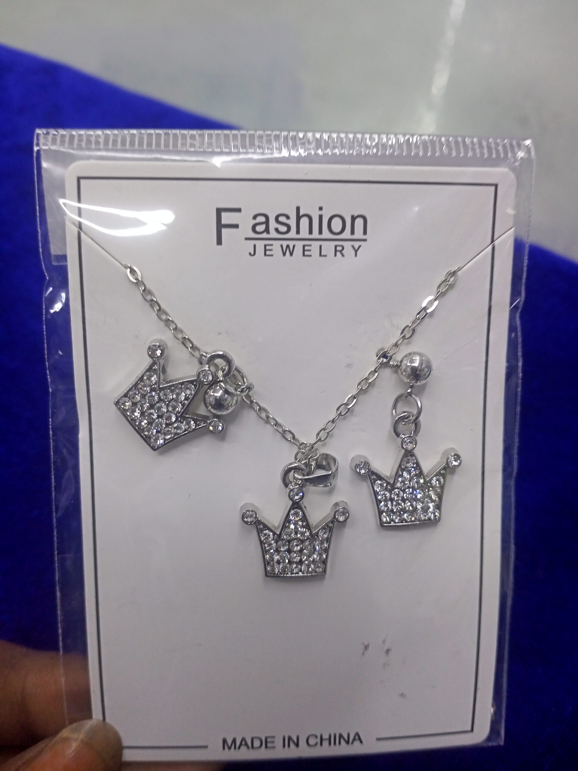 chain with earrings set for girls