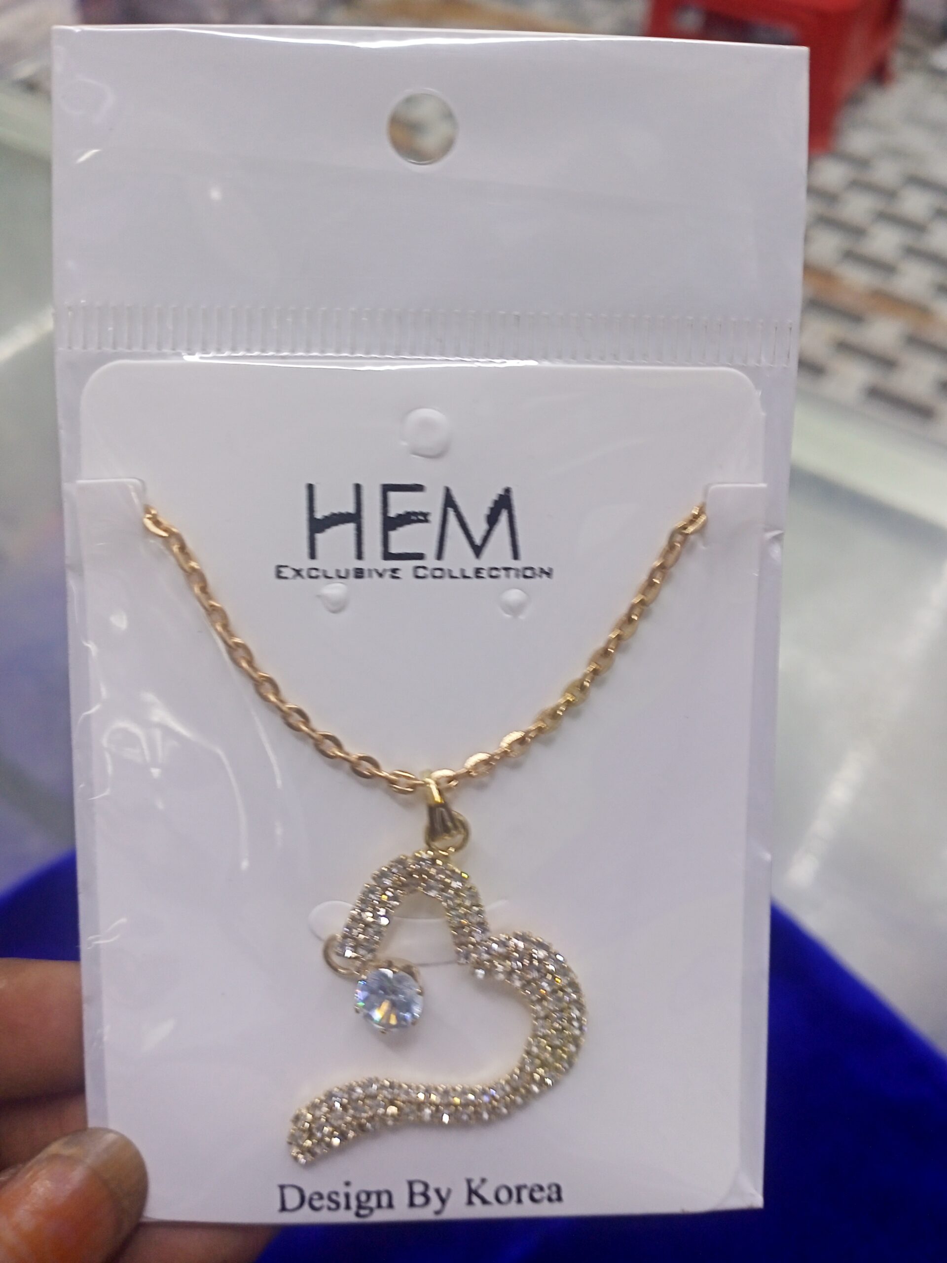 Morden chain with earrings set