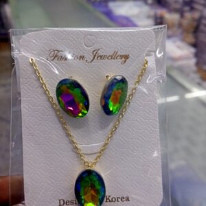 Morden chain with earrings set