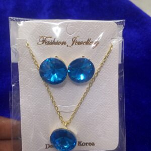 Morden chain with earrings set