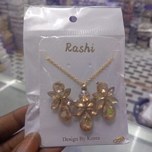 Morden chain with earrings set