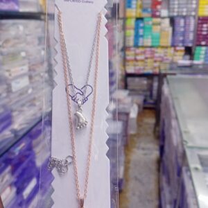 Stylish chain for girls pack of 2