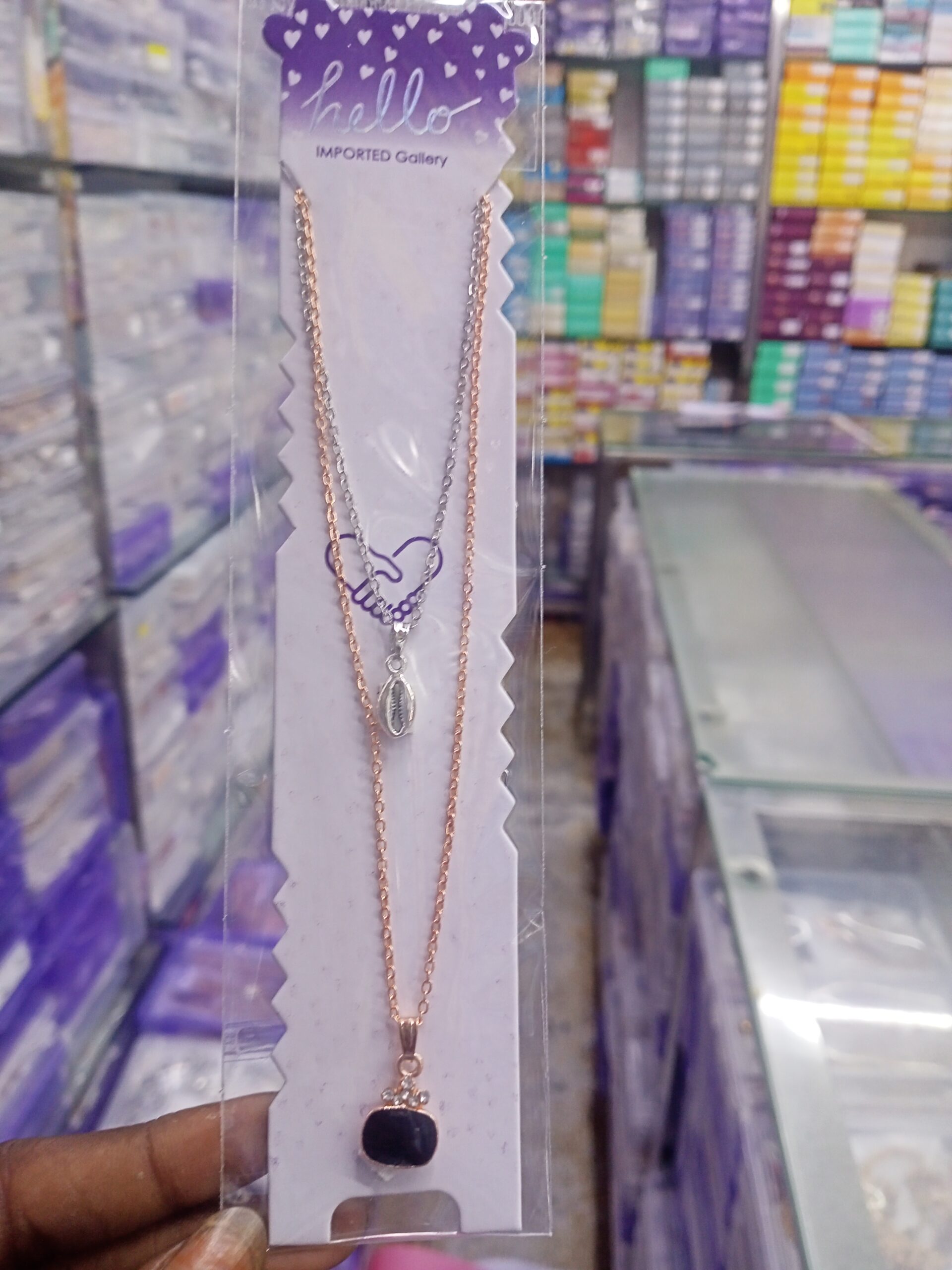Stylish chain for girls pack of 2