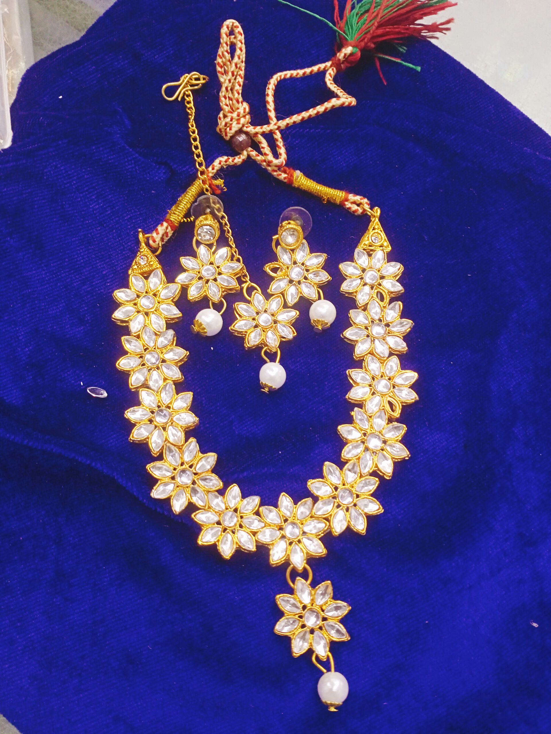 Stylish Necklace with Earrings