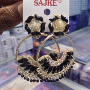 AD stone jhumka Earrings