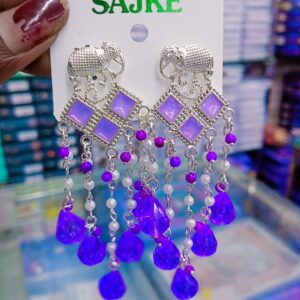AD stone jhumka Earrings